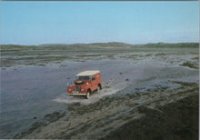 Load image into Gallery viewer, Scotland Postcard - Postbus Crossing Between Colonsay and Oronsay Ref.SW9981
