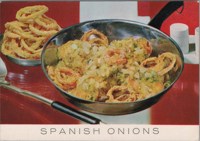 Food Postcard - Spanish Onions Recipe Ref.SW9984