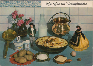 Food Postcard - Gratin Dauphinois Recipe  Ref.SW10013