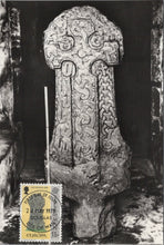 Load image into Gallery viewer, Isle of Man Postcard - Olaf Liotulfson Cross, Manx Museum Ref.SW10023