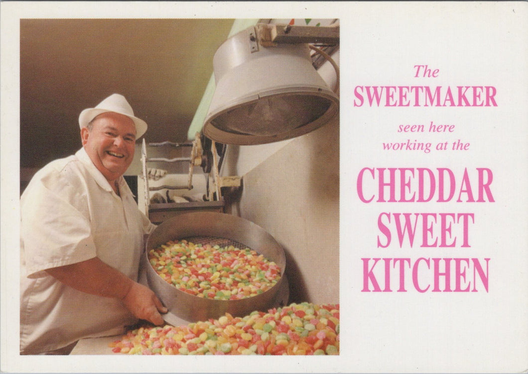 Somerset Postcard - Cheddar Sweet Kitchen, The Sweetmaker  Ref.SW10046