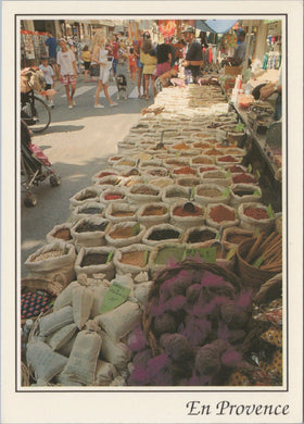 Food Postcard - Jour De Marche, En Provence - Spice Market Ref.SW10055