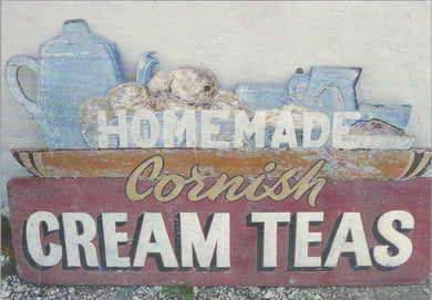 Food Postcard - Homemade Cornish Cream Teas  Ref.SW10056
