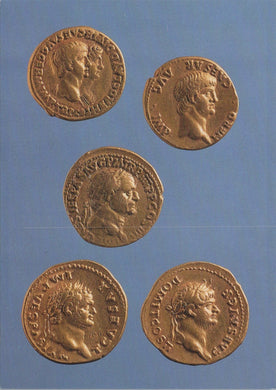 Museum Postcard - A Hoard of Roman Aurie, Roman Legionary Museum Ref.SW10061