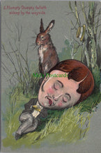 Load image into Gallery viewer, Nursery Rhyme Postcard, Humpty Dumpty

