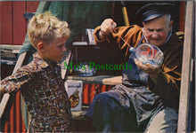 Load image into Gallery viewer, Hobbies Postcard - Fisherman and Ships in Bottles SW9153