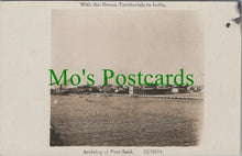 Load image into Gallery viewer, Military Postcard, With The Devon Territorials To India