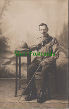 Load image into Gallery viewer, Military Postcard, British Army Soldier