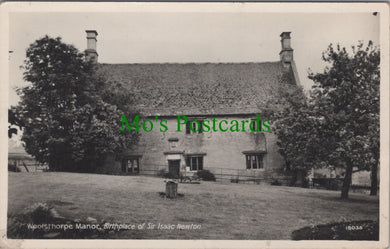 Lincolnshire Postcard - Woolsthorpe Manor, Birthplace of Sir Isaac Newton DC775