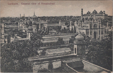 India Postcard - Lucknow, General View of Hosainabad  SW10739