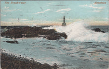 Load image into Gallery viewer, Scotland Postcard - The Breakwater, Aberdeen SW10788