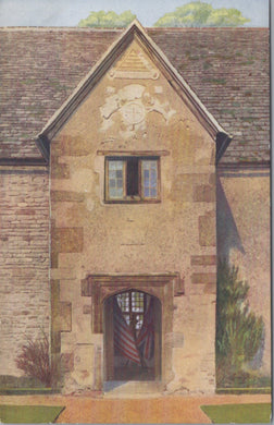 Oxfordshire Postcard - South Porch, Sulgrave Manor, Sulgrave, Banbury  SW10829