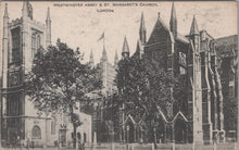 Load image into Gallery viewer, London Postcard - Westminster Abbey & St Margaret's Church SW10850