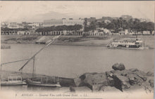 Load image into Gallery viewer, Egypt Postcard - Assuan, General View With Grand Hotel SW10872