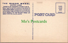 Load image into Gallery viewer, America Postcard - The Wagon Wheel, Rockton, Illinois  SW10508
