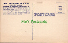 Load image into Gallery viewer, America Postcard - The Wagon Wheel, Rockton, Illinois  SW10508
