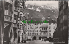 Load image into Gallery viewer, Austria Postcard - Innsbruck, Herzog, Friedrichstrasse Mit Goldenen Dachl SW10509
