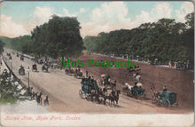 Load image into Gallery viewer, London Postcard - Rotten Row, Hyde Park  SW10515