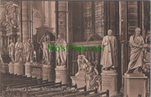 Load image into Gallery viewer, London Postcard - Westminster Abbey, Statesmen's Corner   SW10583