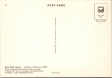 Load image into Gallery viewer, Derbyshire Postcard - Castleton, Speedwell Cavern SW10268