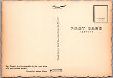 Load image into Gallery viewer, America Postcard - San Diego at Sunset, California  SW10288