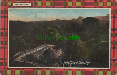 Scotland Postcard - Ayr, Auld Brig o'Doon - MacIntosh SW10899