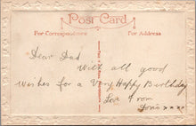Load image into Gallery viewer, Birthday Greetings Postcard - Loving Wishes To Dear Father  SW10642