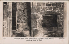 Load image into Gallery viewer, Jersey Postcard - Centuries Old Stone Staircase in Ye Olde Jersey House SW10648