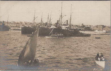 Egypt Postcard - Port D'Alexandrie    SW10649
