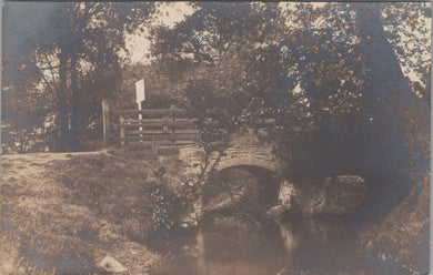Nature Postcard - Rural Scene, Bridge and River  SW10685
