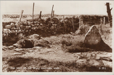 Scotland Postcard - Culloden Moor, The Well of The Dead  SW10704