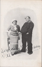 Load image into Gallery viewer, Theatrical Postcard - Two Theatre Characters or Entertainers?  SW10715
