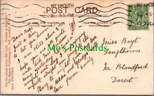 Load image into Gallery viewer, Dorset Postcard - Black Cat &amp; Horseshoe, Good Luck From Weymouth SW10388
