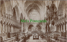 Load image into Gallery viewer, Devon Postcard - Exeter Cathedral, Choir East  SW10391