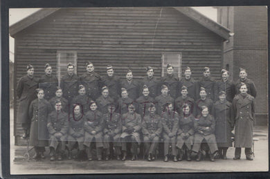 Military Postcard - Group of Military Personnel in Their Barracks - Mo’s Postcards 