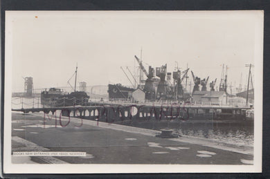 Wales Postcard - Docks New Entrance (Pier Head), Newport - Mo’s Postcards 