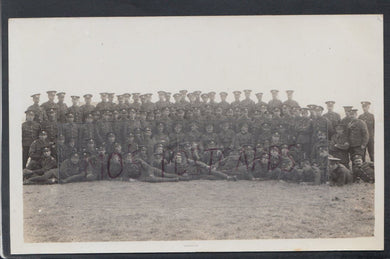 Military Postcard - WW1 - Group of British Soldiers - Mo’s Postcards 