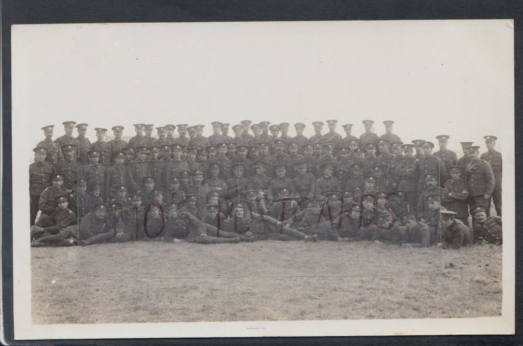Military Postcard - WW1 - Group of British Soldiers - Mo’s Postcards 