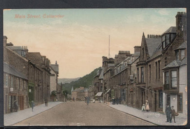 Scotland Postcard - Main Street, Callander, 1910 - Mo’s Postcards 