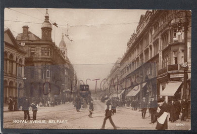Northern Ireland Postcard - Royal Avenue, Belfast, 1925 - Mo’s Postcards 