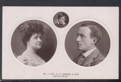 Actress Postcard - Miss Eva Moore - Mr & Mrs H.V.Esmond & Son - Mo’s Postcards 