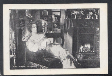Actress Postcard - Miss Mabel Gillman - Mo’s Postcards 