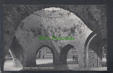 Wales Postcard - Tenby: Five Arches - Mo’s Postcards 