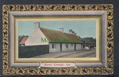 Scotland Postcard - Burns' Cottage, Ayr, 1910 - Mo’s Postcards 