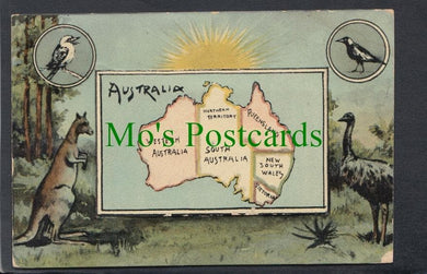 Australia - Novelty Pull Out Postcard