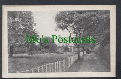 Detached House & Garden, Unlocated Postcard