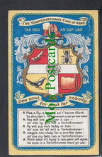 Load image into Gallery viewer, Heraldic Postcard - The Yorkshireman's Coat of Arms