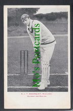 Load image into Gallery viewer, Sports Postcard - Cricket - B.J.T.Bosanquet, Middlesex

