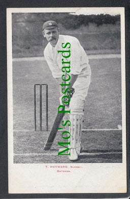 Sports Postcard - Cricket - T.Hayward, Surrey