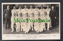 Load image into Gallery viewer, Sports Postcard - New Zealand Cricket Team, 1937
